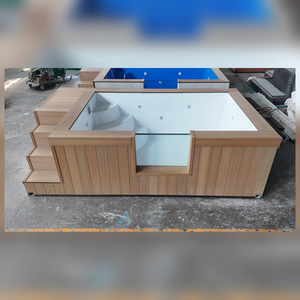 <span class=keywords><strong>Piscine</strong></span> en fibre de verre avec structure préfabriquée et terrasse pour projets de complexes hôteliers en plein air - Product Image 6