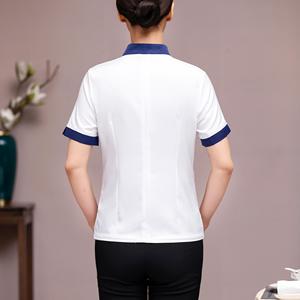 Customized Staff <strong>Uniform</strong> Set High Quality Candy Restaurant <strong>Elegant</strong> Black and White <strong>Waitress</strong> <strong>Uniform</strong> - Product Image 5