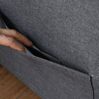 Sofá Cama Queen Optimizado de Fábrica, Sofá Cama Moderno de Tamaño Doble con Sofá