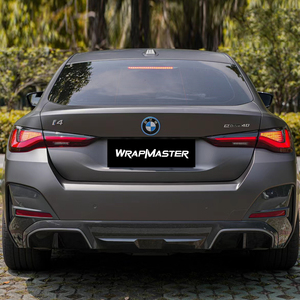 Film adhésif pour voiture WRAPMASTER 1,52 x 18 mètres, PET Ultimate Mete Orites Grey - Product Image 4