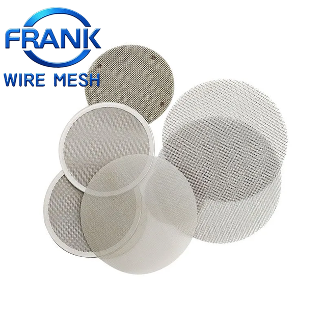 60 80 100 120 150 Mesh 304 316 316L Stainless Steel Woven Mesh Filter Discs for Air Conditioning Filter element Dust Filter