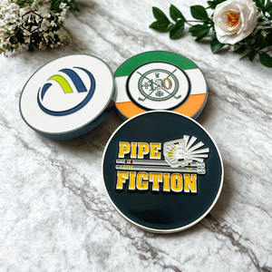 Jetons de poker en vente chaude pour les jeux, jetons de poker en métal simples et portables, magnétiques - Product Image 3