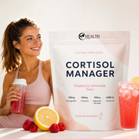 Poudre Gestionnaire de Cortisol Marque Blanche avec Ashwagandha, L-Théanine, Écorce de Magnolia – Mélange Adaptogène – Complément Alimentaire OEM ODM