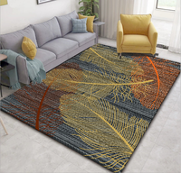Tapis de salon au design moderne en gros - Tapis lavable antidérapant pour enfants, jeux, fêtes, camping et voiture