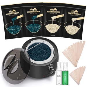 ชุดให้ความร้อนด้วยขี้ผึ้งชุดกำจัดขนอเนกประสงค์แบบ500cc สำหรับร้านเสริมสวยและใช้ในบ้านราคาถูก - Product Image 1