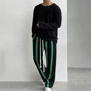 Top personalizzato a maniche lunghe lavorato a maglia per uomo a maniche lunghe camicie da uomo - Product Image 4