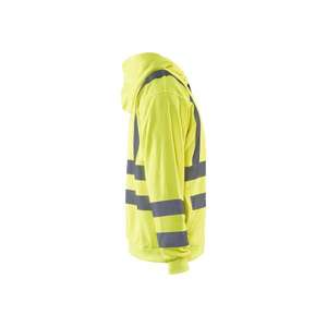 BLAKLADER - 334619743300L Suéter con capucha Hi-Vis Amarillo-EAN 7330509237250 ROPA DE TRABAJO DE LA HI-VIS - Product Image 4