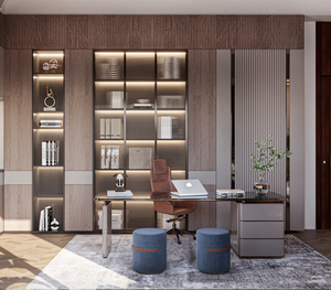 2025 Phòng Ngủ Hiện Đại Thiết Kế Bằng Gỗ Mở Tủ Quần Áo Với Có Thể Điều Chỉnh Các Tính NĂNG <span class=keywords><strong>Mdf</strong></span> Sơn Mài Đồ Nội Thất Tủ Quần Áo Cho Phòng Ngủ Phòng Khách - Product Image 4