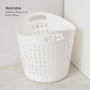 Cesto de Ropa de Plástico PP Promocional, Tamaño L, Nuevo Producto del Fabricante - Product Image 4