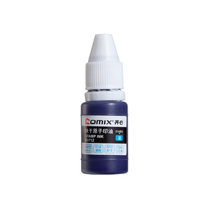 Encre pour tampon Comix B3712 10ml Rouge Séchage rapide Usage bureautique - Product Image 2