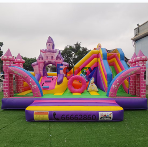 Buen comentario Tobogán seco inflable Comercial/casa de salto Tobogán inflable/Castillo inflable Tobogán seco para niños en venta - Product Image 3