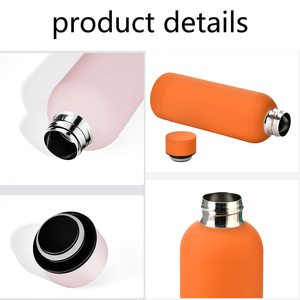 NUEVO Termo al Vacío de Doble Pared de 17oz/500ml con Logotipo Personalizado en Stock, Botella de Agua Aislada, Vaso de Acero Inoxidable, Botella de Agua Deportiva - Product Image 5