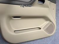 Accessoires de voiture YBJ, panneau de porte beige pour Land Cruiser 1990-1998, 4 portes, FJ100, beige gris, PVC, remplacement du cuir, panneau de porte LC100