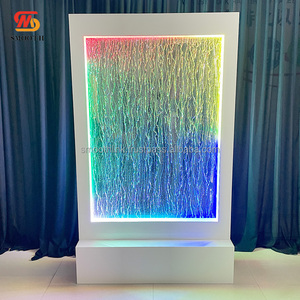 Оптовая продажа светодиодных водопадных вывесок-фонов для свадебных мероприятий, декор для оформления входа на свадьбу - Product Image 6