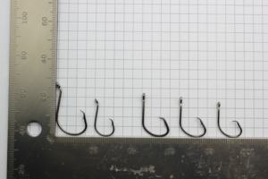 Praise PR-7384 SPORT CIRCLE Alto Aço Carbono Super Forte Preto Vermelho Água Salgada Água Doce Pesca Barbless Fishing Hooks - Product Image 3