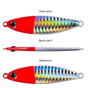 PROBEROS-Leurre <span class=keywords><strong>en</strong></span> métal VIB, leurre de pêche, cuillère, gabarits de mer, pêche au thon, <span class=keywords><strong>hiver</strong></span> - Product Image 4