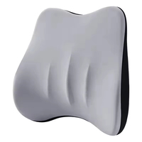 Coussin de soutien lombaire ergonomique pour chaise de bureau et siège de voiture - Coussin de soutien dorsal en mousse à mémoire de forme pour soulager les douleurs lombaires