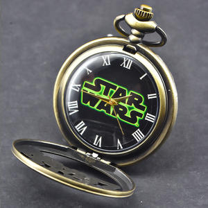 <span class=keywords><strong>Montre</strong></span> de poche rétro neuve en alliage pour <span class=keywords><strong>homme</strong></span>, mouvement à quartz, cadran 45 mm, bracelet en acier inoxydable, non étanche, vente en gros pour fabricants - Product Image 3