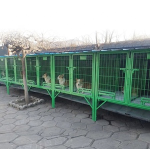 Usmilepet nhà máy trực tiếp con chó lớn ngoài trời con chó thùng dày cốt thép thép hàn con chó kennel cho chó chăn nuôi cơ sở - Product Image 4