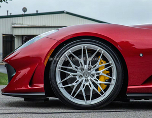 Jantes forgées S3-X1 en bronze brossé, 2 pièces, 19, 20, 21, 22 pouces, pour <span class=keywords><strong>Ferrari</strong></span> F8 Tributo Sf90 812 Superfast - Product Image 2