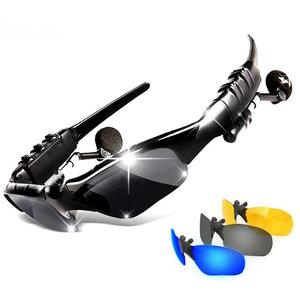 Lunettes de soleil polarisées pour la conduite, accessoire de téléphone, stéréo, sans fil, intelligente, Microphone, 4.0, mp3, pour les yeux - Product Image 1