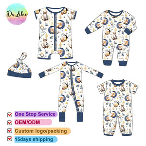 Combinaison Bébé en Bambou Whatnot pour la Revente, Vêtements d'Été pour Enfants, Combinaisons Zippy Personnalisées pour Nourrissons, Sac de Couchage Bébé en Gros - Product Image 4