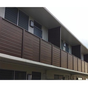 Ngoài trời nhôm gia súc năng lượng mặt trời hàng rào cửa sổ lưới kính bọt đục lỗ màn hình hồ bơi nhôm giáo hàng đầu Batten hồ bơi hàng rào - Product Image 5