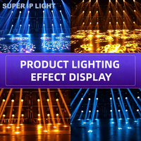 Cabeza móvil LED de 450W con función Beam, Spot y Wash 3 en 1, CMY CTO, fuente de luz de alta luminosidad para discotecas, KTV, fiestas y conciertos