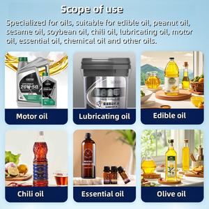 Machine de remplissage quantitative semi-automatique Yunqingtech pour huiles comestibles, huiles moteur, huiles lubrifiantes, etc. - Product Image 5