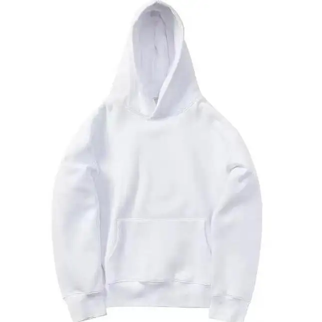 Custom New design 100% cotton blank plain drop shoulder hoodie Custom your own Brand Logo Unisex Puff Printing Hoodie
