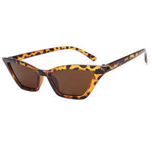 Xsy Cat Eye Sunglasses For Women Small <b>Frame</b> Ac Lens Light Weight Sun Protection Fashion Outing Style 2154 - Product Image 4