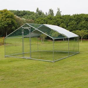 Bangke gallinero al aire libre Casa de metal y plástico a prueba de agua perro conejo gallina casas de aves de corral para la venta - Product Image 5