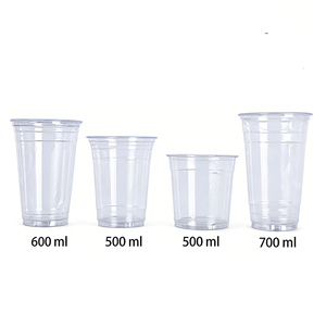 Vasos de Plástico PP Transparentes con Logotipo Personalizado, de 500 ml y 700 ml, para Bebidas Frías, Café, Té de Burbujas, Leche, Jugo - Product Image 6