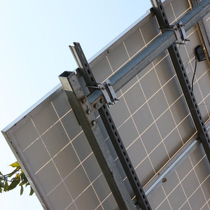 Système de suivi solaire automatique à double axe sans cadre pour panneaux photovoltaïques, traqueur solaire haute précision à double axe en acier inoxydable 304 - Product Image 4
