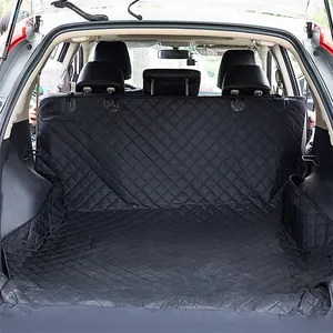 Factory Supply Pet Car Seat Cover 4 In 1 Foldable Waterproof Wear-resistant Trunk Pet dog seat cover for car