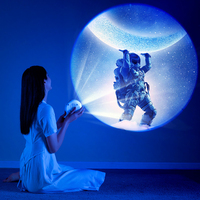 Projecteur de ciel étoilé LED, décoration de planétarium avec design moderne, batterie rechargeable pour lampes de nuit à domicile, chambre à coucher