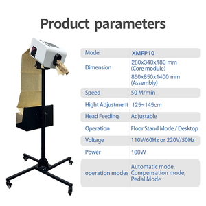 New kraft giấy đệm Máy làm VOID điền vào và bảo vệ giấy gấp máy - Product Image 3