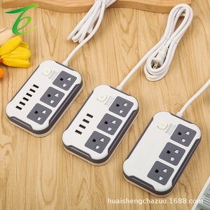 4USB ไทย ประเทศเมียนมา <span class=keywords><strong>ลาว</strong></span> บอร์ดสายไฟอัจฉริยะสำหรับชาร์จ บอร์ดปลั๊กอินอเมริกาใต้ รุ่นปลั๊กอินเม็กซิโก มาตรฐานอเมริกัน - Product Image 1