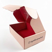 Grandes boîtes d'expédition en gros pour petites entreprises avion d'emballage de vêtements kraft postal personnalisable