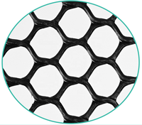 Filet plat en plastique HDPE vert foncé, écologique, résistant aux intempéries, pour la sécurité des balcons, la volilerie et comme treillis de clôture