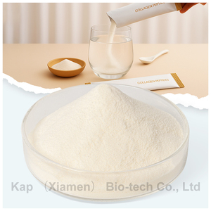 Halal hidrolisasi bubuk peptida Protein kolagen sapi pengental dari rumput Bovine berbentuk kolagen ikan - Product Image 2