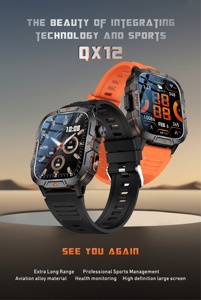 2024 Sport Fashion <strong>Flash</strong> Light <strong>Smart</strong> <strong>Watch</strong> QX12 Reloj Inteligente Fitness Tracker 1.96 Inch BT Call <strong>Smart</strong> <strong>Watch</strong> - Product Image 5