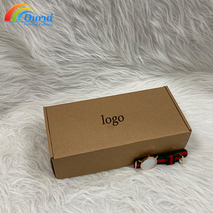 Cajas de Cartón Corrugado Plegables, Resistentes, Ecológicas, a Prueba de Humedad, para Envíos de Ropa, con Diseño de Logotipo Personalizado, para Regalos y Manualidades - Product Image 2