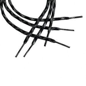 Nouveau cordon plat creux personnalisé noir et blanc avec motif rectangulaire - Product Image 3
