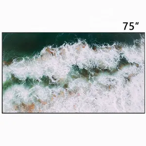 최고의 품질 LG 75 인치 400nit 60Hz UHD 디지털 사이 니지 LCD 패널 LC750EQN-FJA1 인터랙티브 화이트 보드