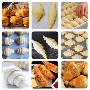 เครื่องทำขนมปังครัวซองต์อัตโนมัติ 15-80 กรัม/ชิ้น เครื่องรีดแป้ง เครื่องขึ้นรูปครัวซองต์ - Product Image 6