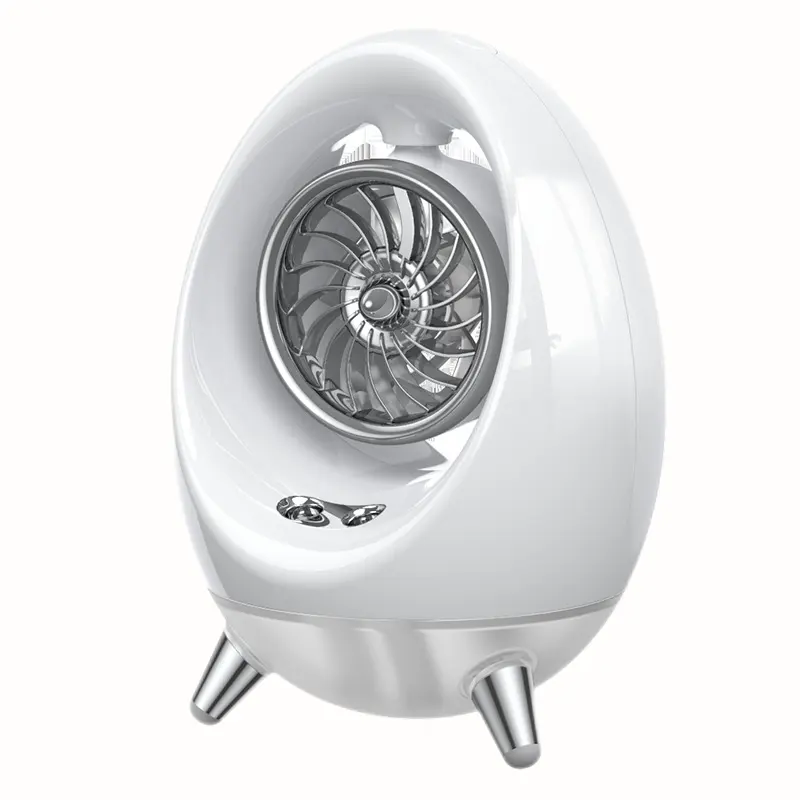 Nova Chegada Duplo Spray, Água Frio Ventilador 4-Velocidade Ajustável Velocidade Baixo Ruído Operação Portátil Desktop Fan Mini Refrigerador de Ar/