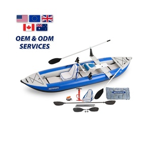 Kayak <span class=keywords><strong>inflable</strong></span> de pesca de una persona, canoa, bote de remo, de la mejor calidad, personalizado OEM y ODM, modelo 2026, con tecnología Drop Stitch, en venta. - Product Image 1