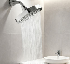 Pomme de douche à haute pression en acier inoxydable, installation facile sans outil, réglable, remplacement pour salle de bain - Product Image 1