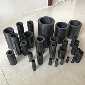 Creusets en graphite de forme mince et longue, polis, résistants aux hautes températures, haute résistance et densité, pour la fusion expérimentale - Product Image 6